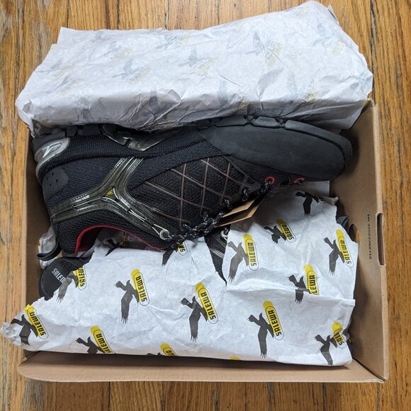 Salewa MS Firetail GTX Approach Shoe- Black and Yellow -  Size 10 US - Picture 14 of 14